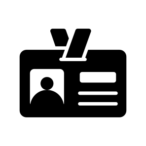 Id, Card, Identification, Identity, Access, icon