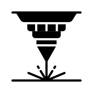 Laser, Beam, Cutter, Precision, Machine icon