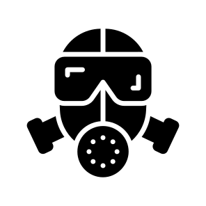 Mask, Protective, Ventilation, Safety, Respirator icon