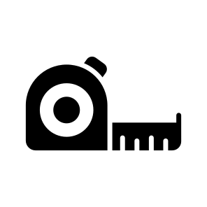 Measuring, Tape, Ruler, Strip, Length, icon