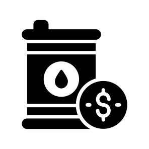Oil, Price, Crude, Cost, Petroleum icon