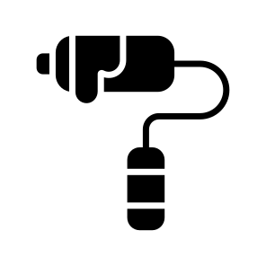 Paint, Roller, Tool, Brush, Applicator icon