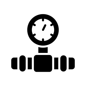 Pressure Meter, Pressure Gauge, Manometer, Barometer, Pressure Sensor, icon
