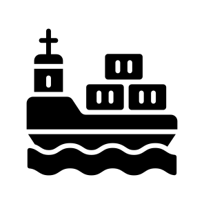 Ship, Freight, Vessel, Logistics, Shipping icon