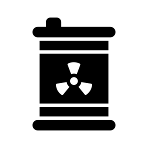 Toxic, Waste, Hazardous, Chemical, Contaminated icon