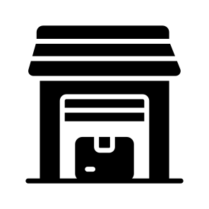 Warehouse, Storage, Facility, Distribution, Center icon