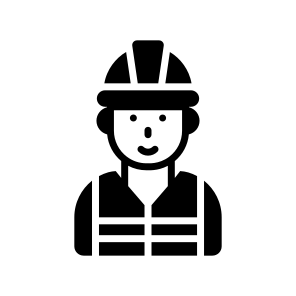Worker, Labour, Operator, Technician, Person icon