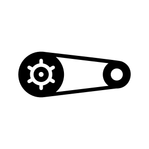 Car, Belt, Timing, Chain, Gear, Teeth, Sprocket icon