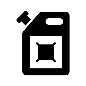 Fuel, Can, Container, Gasoline, Petroleum, Diesel, Vehicle icon