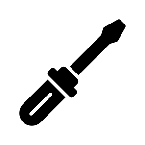 Screwdriver, Tool, Instrument, Repair, Technical, Car, Service icon