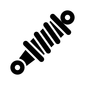 Shock, Absorber, Car, Suspension, Automotive, Vehicle, Parts icon