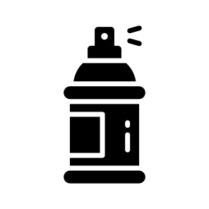 Spray, Paint, Can, Container, Aerosol, Packaging, Transport icon
