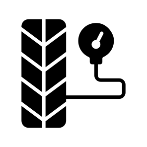 Tire, Tyre, Pressure, Gauge, Automotive, Maintenance, Repair icon