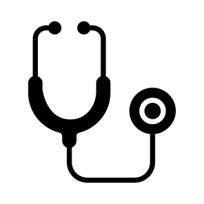 Auscultation, Stethoscope, Checkup, Instrument, Device icon