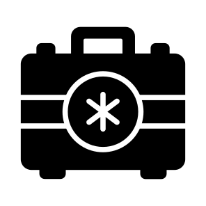 Bag, Briefcase, Emergency, Rescue, Checkup icon