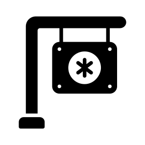 Board, Signboard, Signage, Sign, Signpost icon