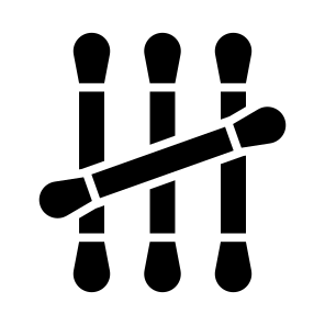 Buds, Swabs, Hygiene, Cleaning, Tool icon