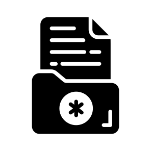 Data, File, Folder, Archive, Record icon