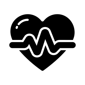 Heartbeat, Lifeline, Life, Pulse, Pulsation icon