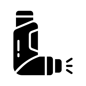Inhaler, Bronchodilator, Asthma, Pump, Respirator icon
