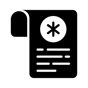 Invoice, Receipt, Bill, Statement, Paper,, icon