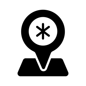 Location, Map, Navigation, Pin, Gps icon