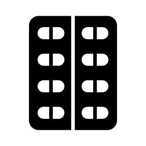 Medicine, Blister, Pills, Drugs, Tablets icon