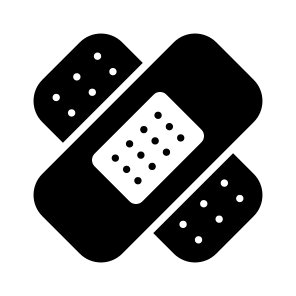 Plaster, Bandage, Bandaid, Treatment, Sticky icon
