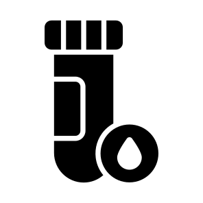 Sample, Vial, Testing, Tube, Blood icon