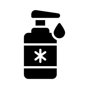 Sanitizer, Hygiene, Antiseptic, Disinfectant, Antibacterial icon