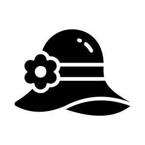 Beach, Hat, Cap, Headwear, Apparel icon