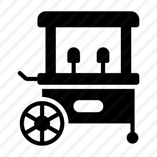 Candy, Sweet, Cart, Trolley, Booth preview