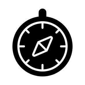 Compass, Orientation, Direction, Navigator, Indicator icon