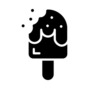 Cream, Dessert, Sweet, Smiley, Food icon