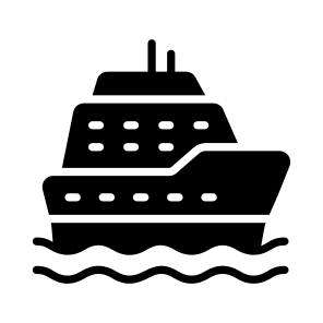 Cruise, Ship, Board, Watercraft, Transport icon