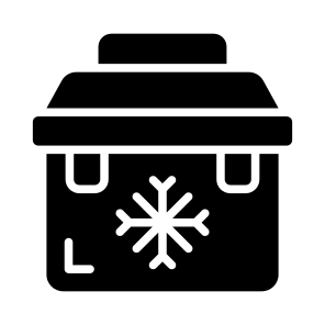Icebox, Cooler, Chiller, Freezer, Container icon