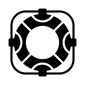 Lifebuoy, Buoy, Safety, Rescue, Preserver icon