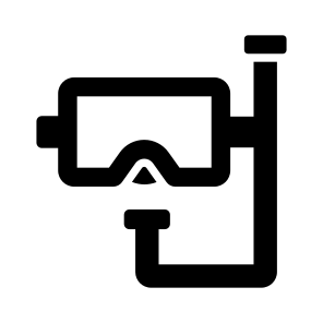 Mask, Snorkelling, Diving, Swimming, Goggles icon
