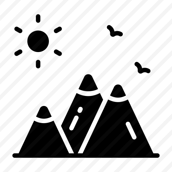 Mountains, Peaks, Hills, Nature, Sun preview