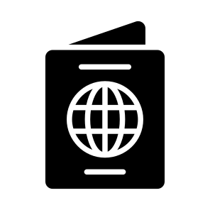 Passport, Visa, Document, Travel, Id icon
