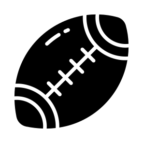 Rugby, Football, Ball, Sport, Game icon
