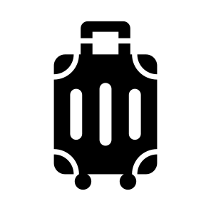 Suitcase, Handbag, Luggage, Baggage, Travel icon