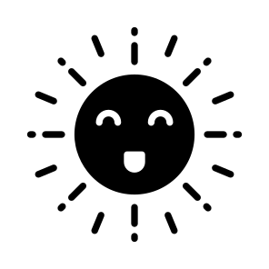 Sun, Sunshine, Sunlight, Solar, Nature icon