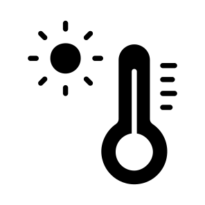 Temperature, Climate, Thermometer, Thermostat, Heat icon