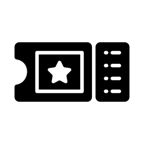 Ticket, Coupon, Pass, Stamp, Entry icon