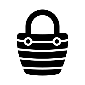 Tote, Bag, Handbag, Carryall, Holdall icon