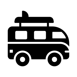Van, Minivan, Minibus, Travel, Transport icon