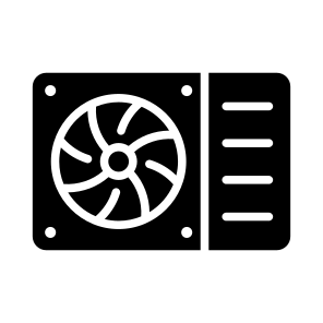 Ac, Unit, Outer, Cooling, System icon