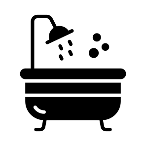 Bathtub, Bath, Shower, Bathroom, Lavatory icon