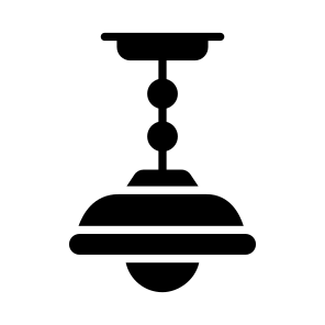 Ceiling, Roof, Light, Lamp, Bulb icon